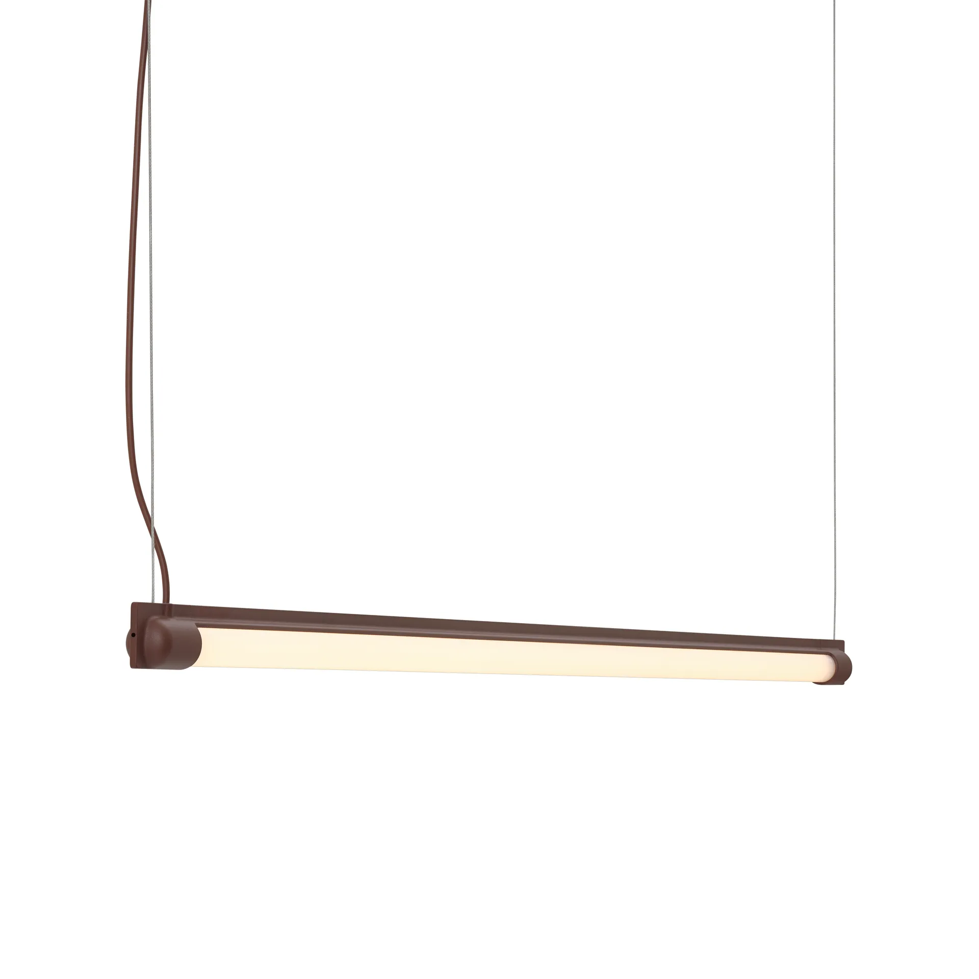 Fine Suspension Lamp 90 cm, Deep Red Muuto