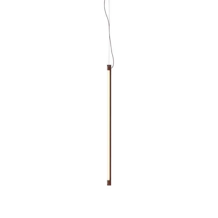 Fine Suspension Lamp 90 cm - Deep Red - Muuto
