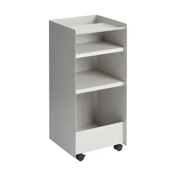 Folded Trolley desserte ouverte - Gris, 37,4x38,7x37,2 cm - Muuto
