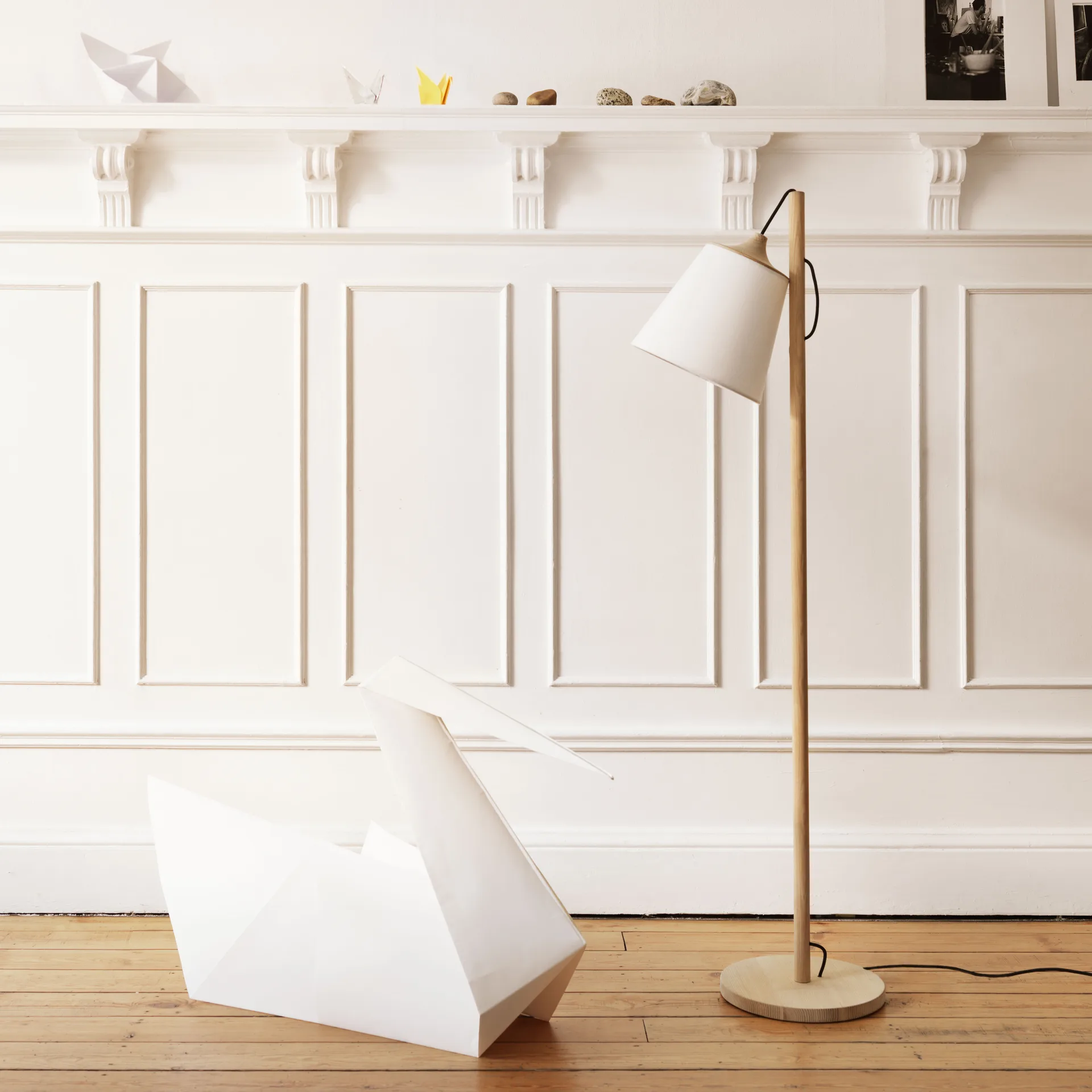Lampadaire Pull, blanc Muuto
