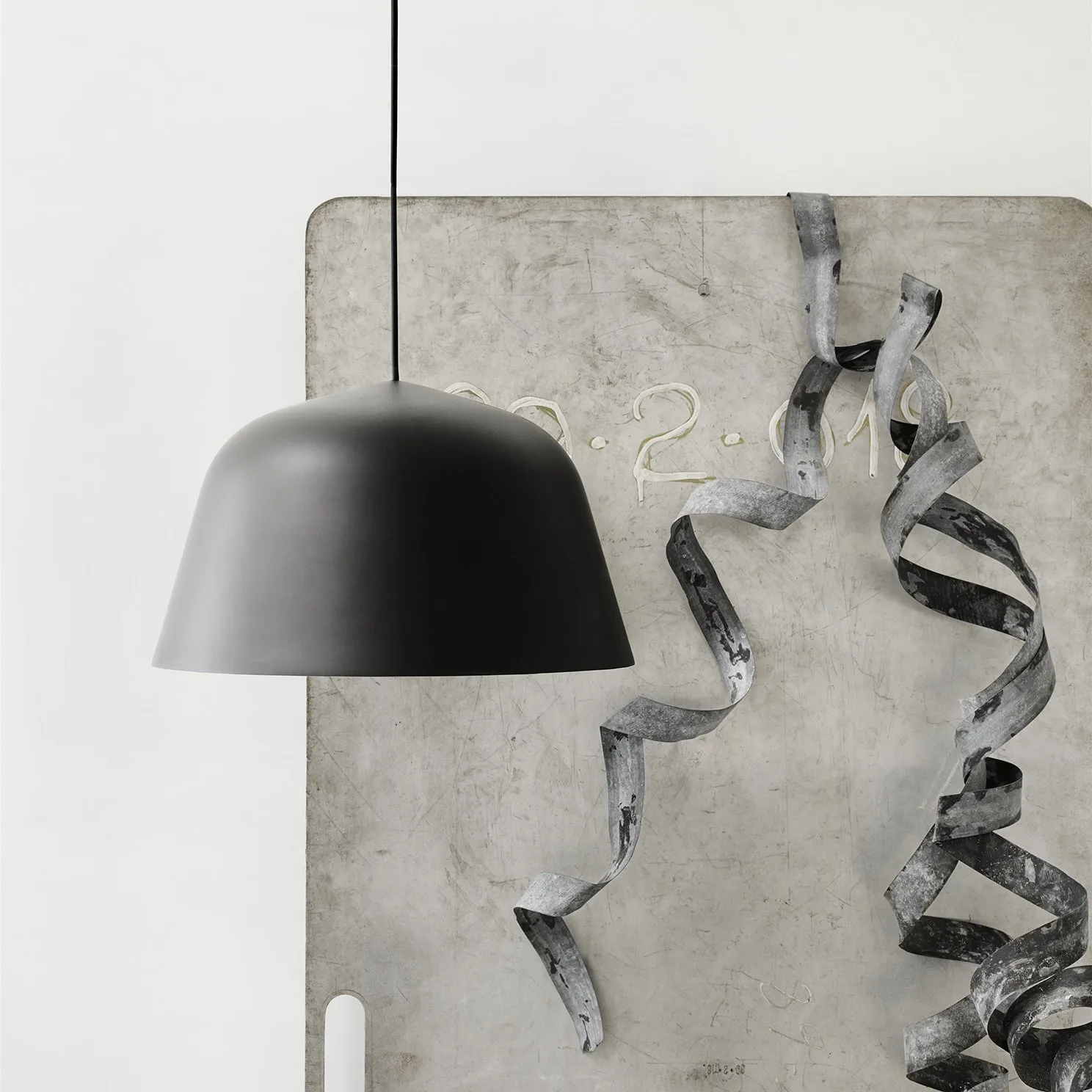 Lampe à suspension Ambit Ø25 cm, noir Muuto