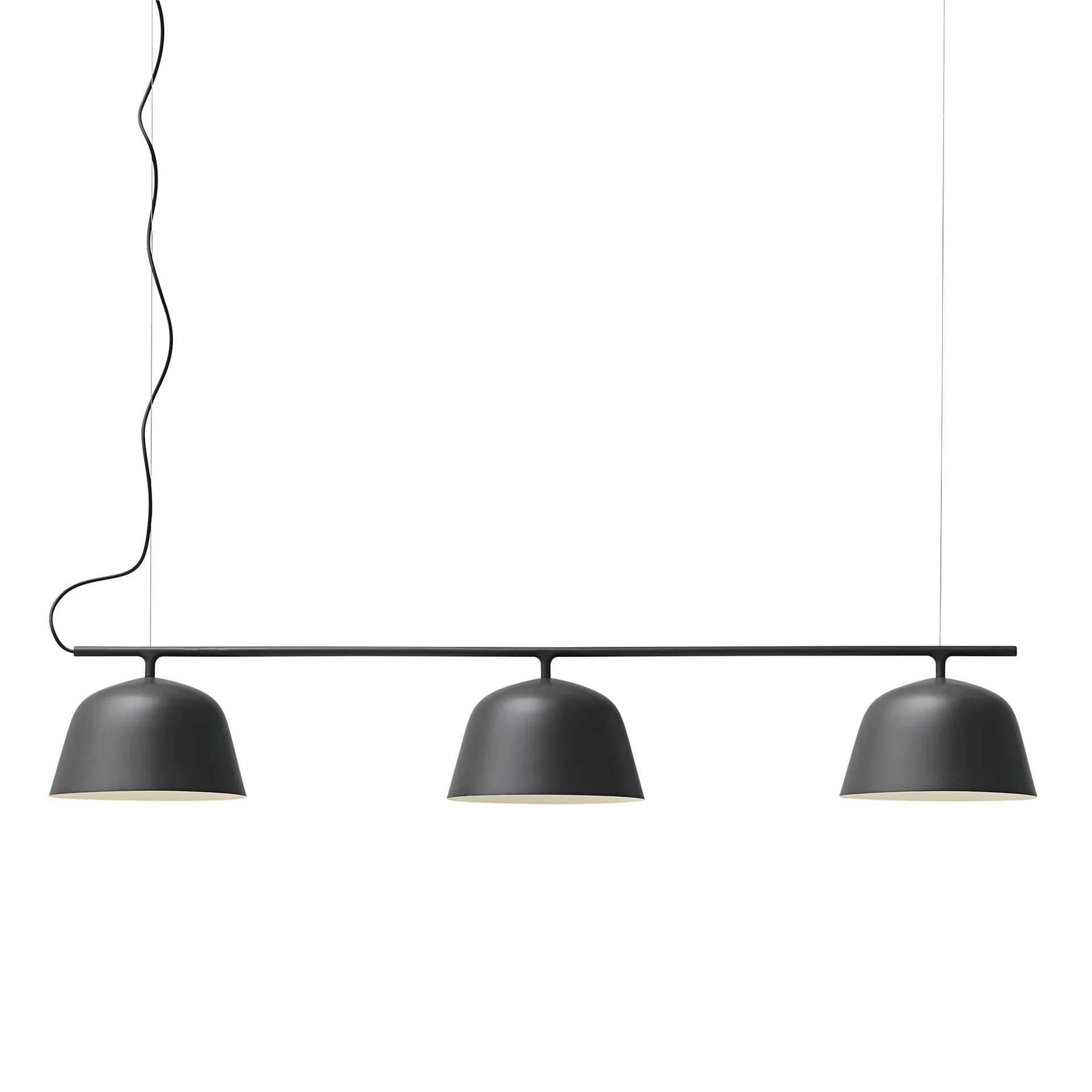 Lampe à suspension Ambit Rail, noir Muuto