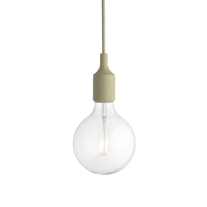 Lampe à suspension E27 - Beige-vert - Muuto