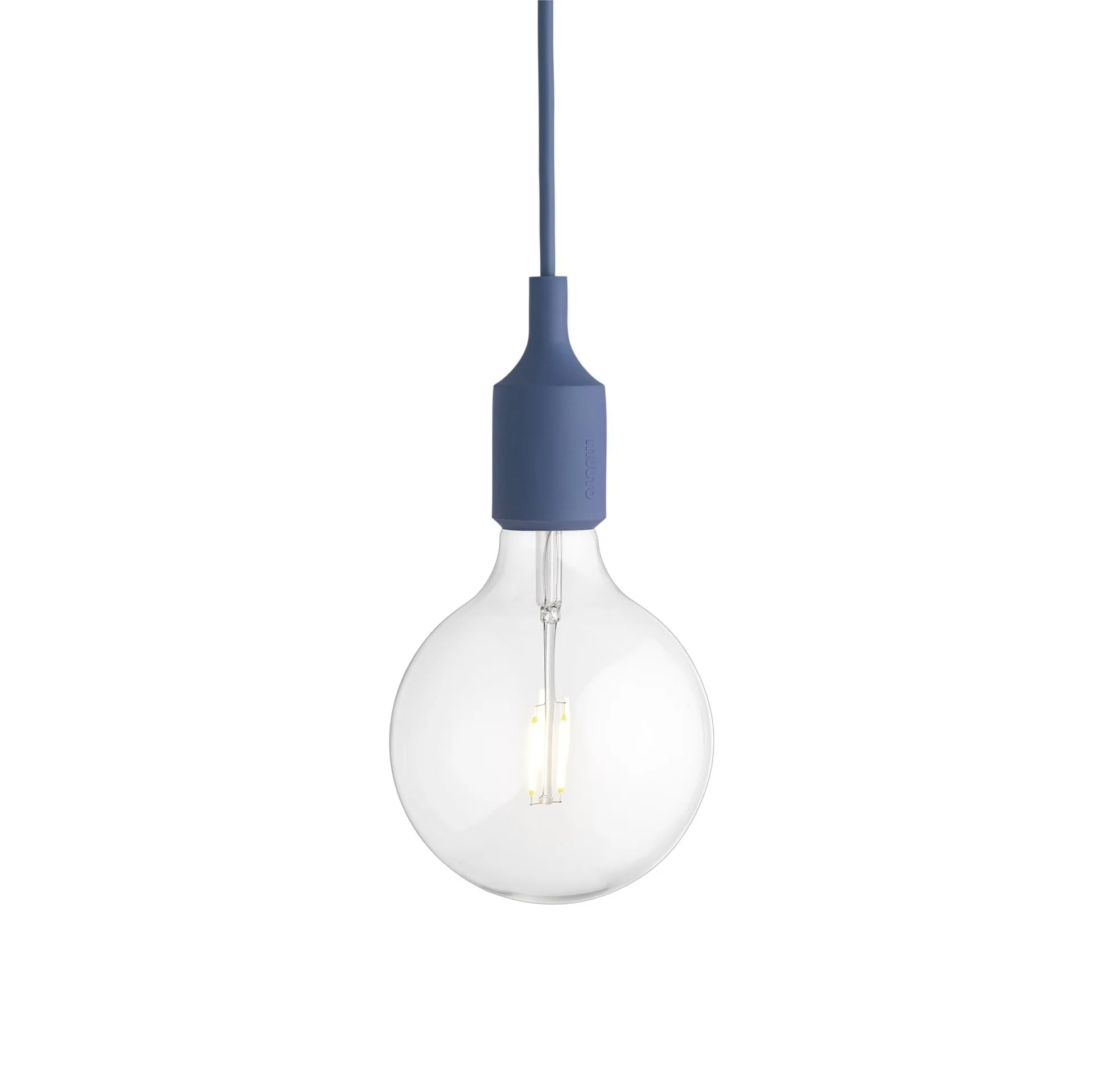 Lampe à suspension E27, Bleu clair Muuto