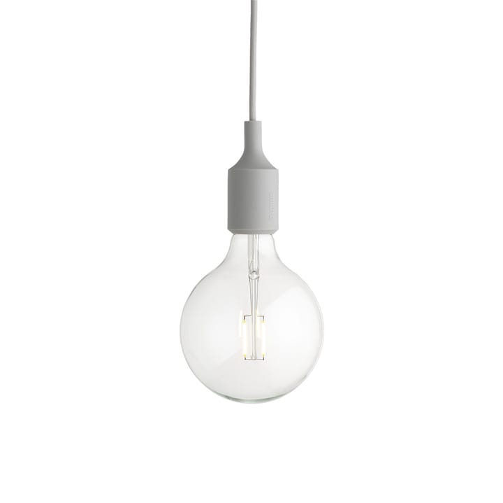 Lampe à suspension E27 - gris clair - Muuto