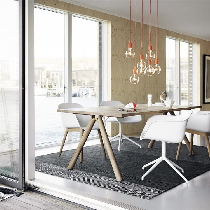 Lampe à suspension E27, orange Muuto