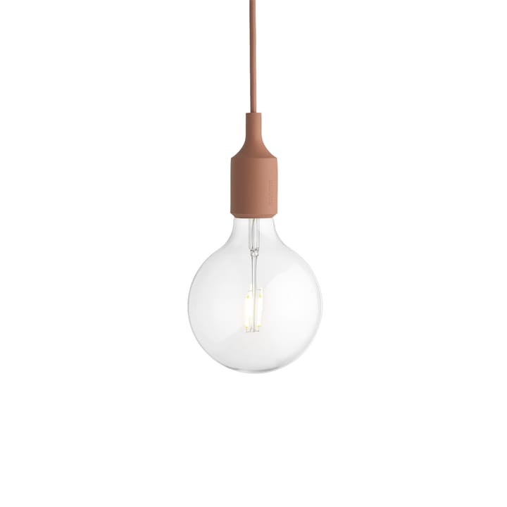 Lampe à suspension E27 - terracotta - Muuto