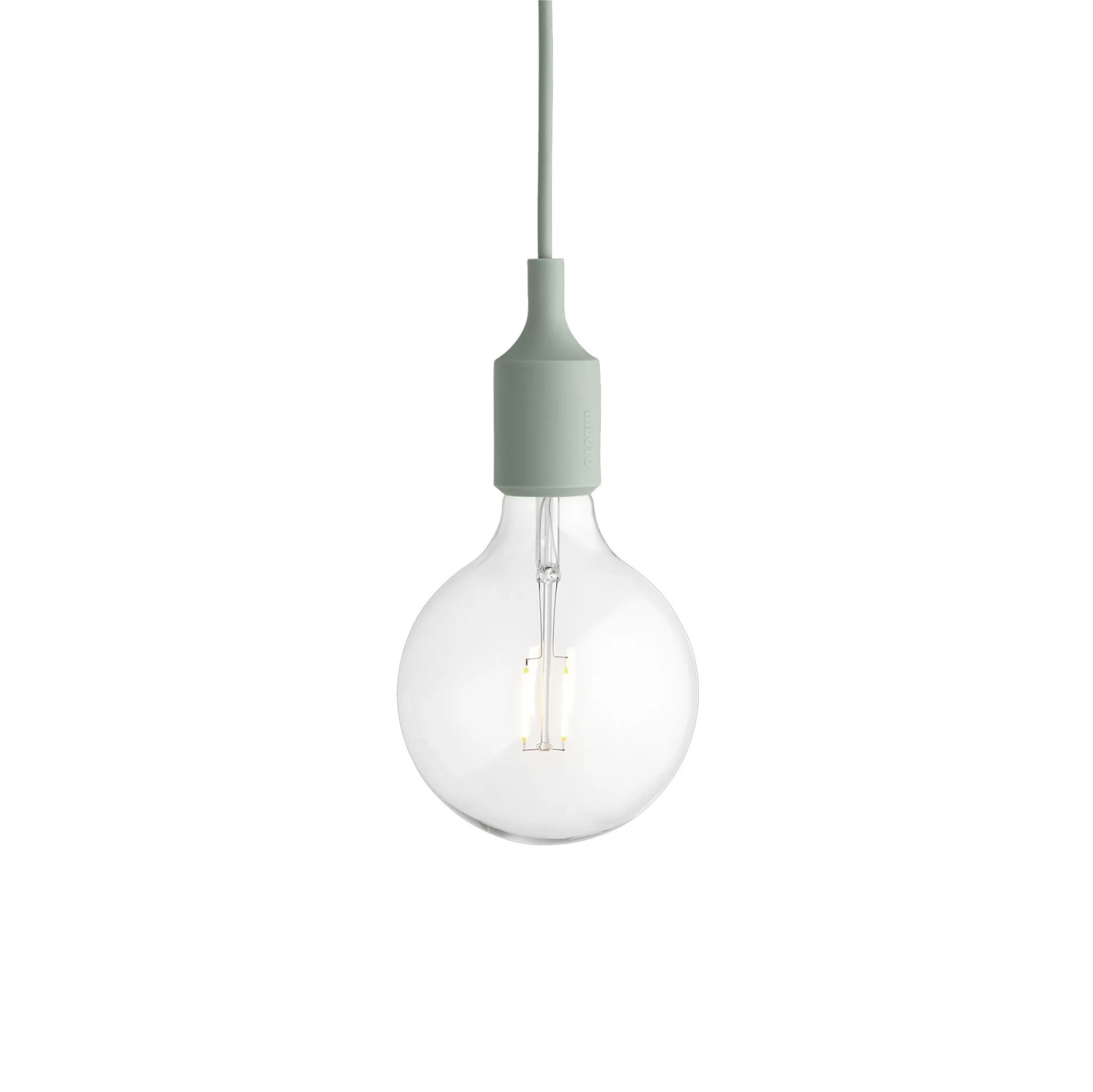 Lampe à suspension E27, vert clair Muuto