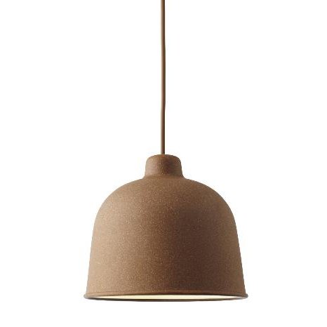Muuto Lampe à suspension Grain beige | Design Scandinave | Suspensions & lustres | Marron