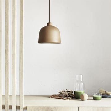 Lampe à suspension Grain - beige - Muuto