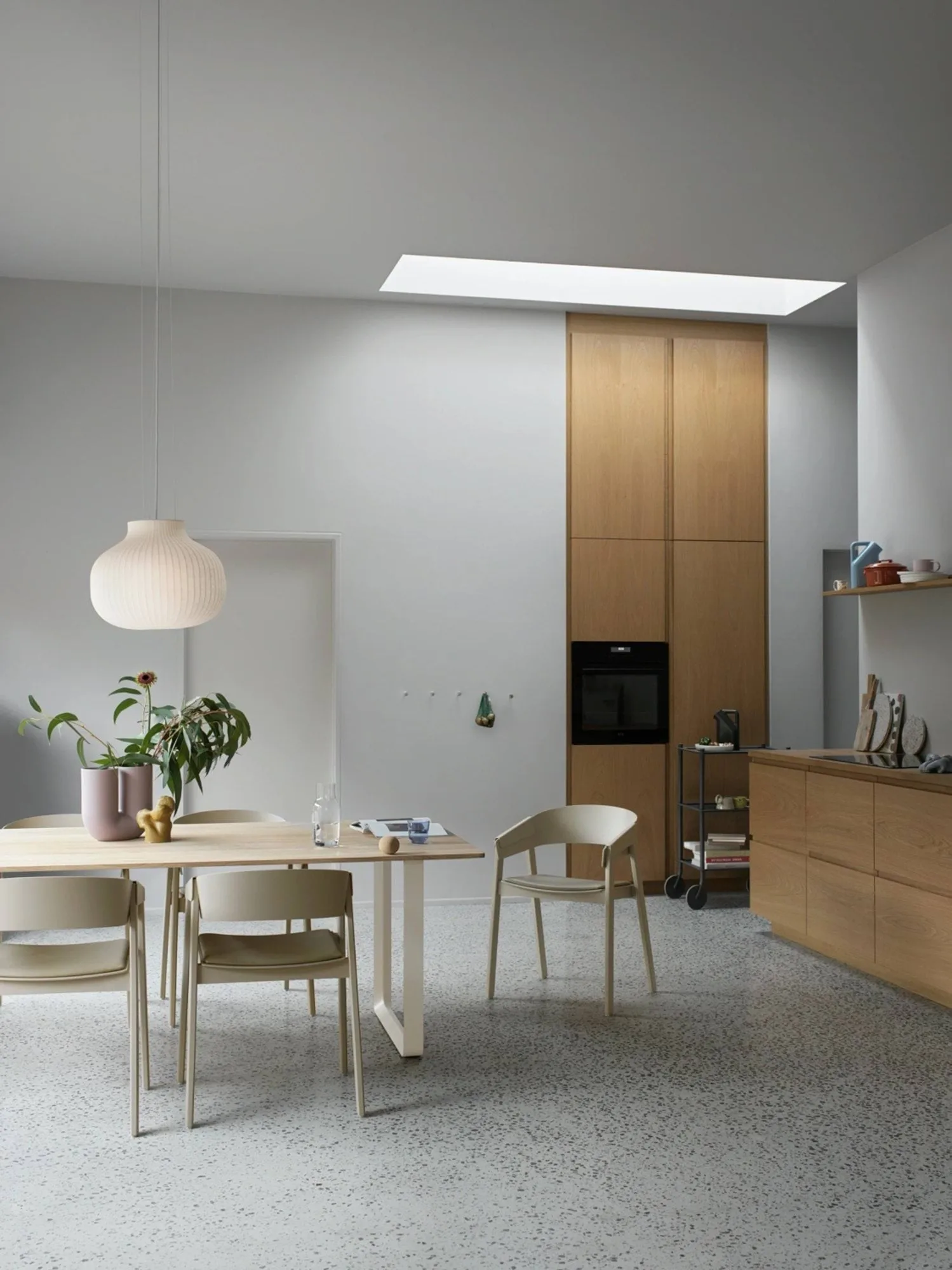 Lampe à suspension Strand close, 45 cm Muuto