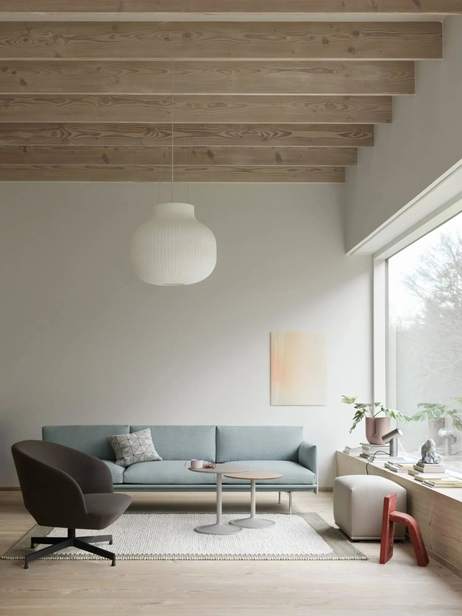 Lampe à suspension Strand close, 60cm Muuto