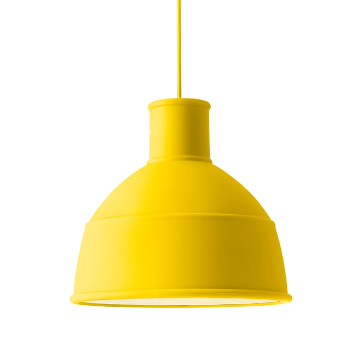 Lampe à suspension Unfold - jaune - Muuto