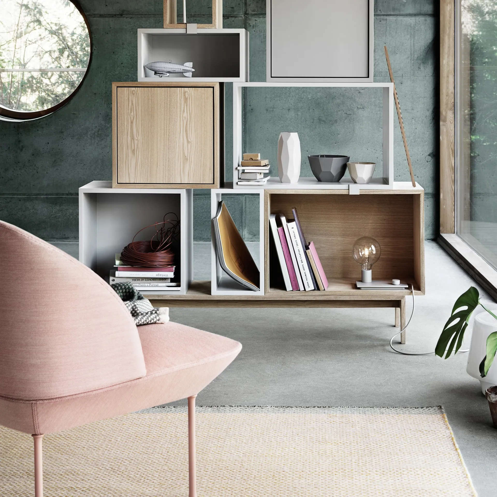 Lampe de table Control, gris Muuto