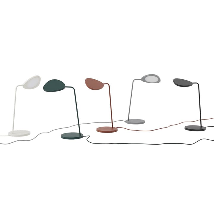 Lampe de table Leaf blanche - Copper brown - Muuto