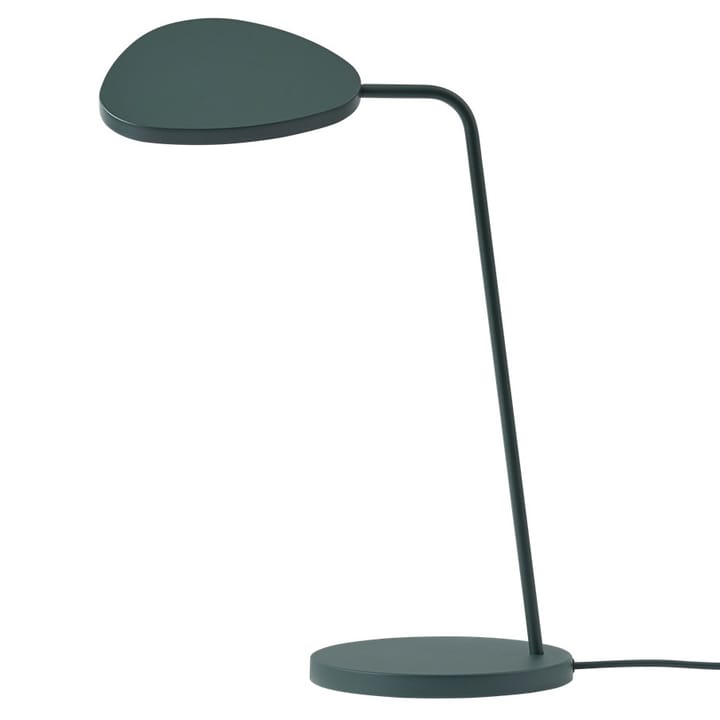 Lampe de table Leaf blanche - Dark green - Muuto