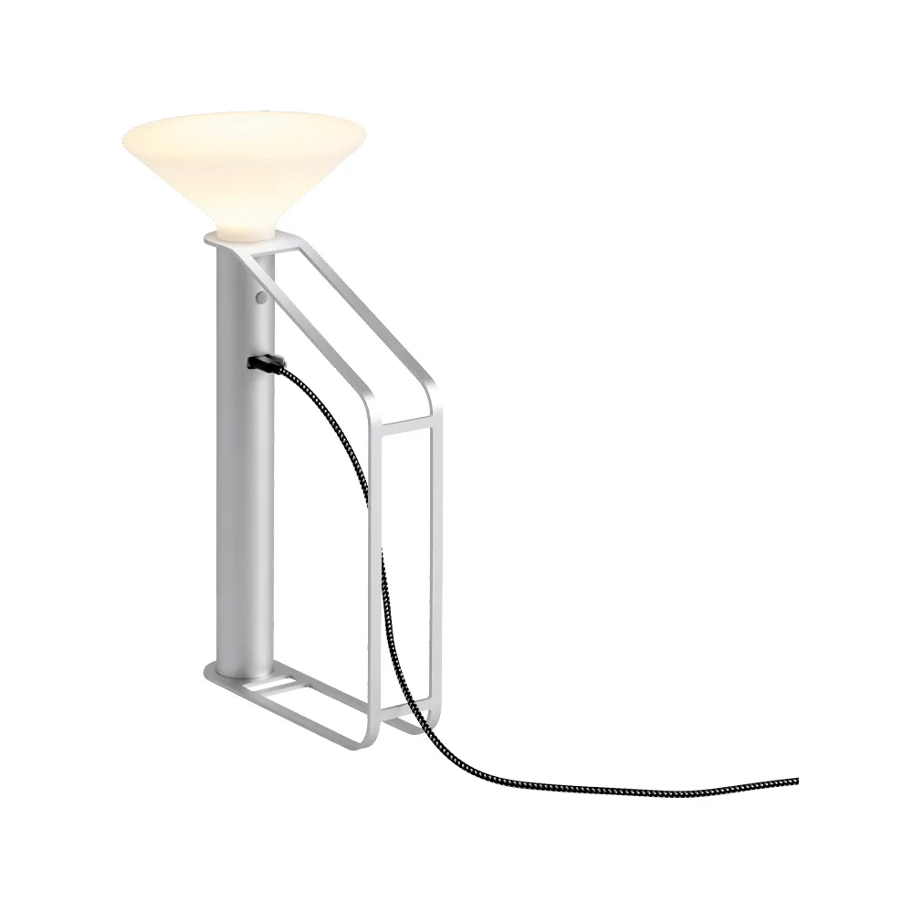 Lampe de table Piton Portable, aluminium Muuto