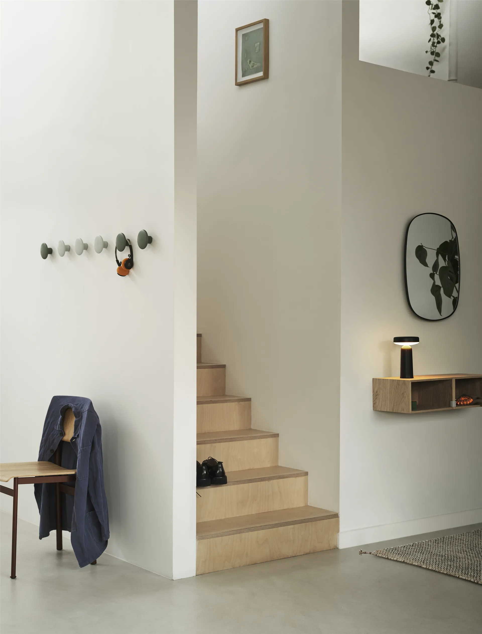 Lampe de table portable Ease 21,5 cm, Black Muuto