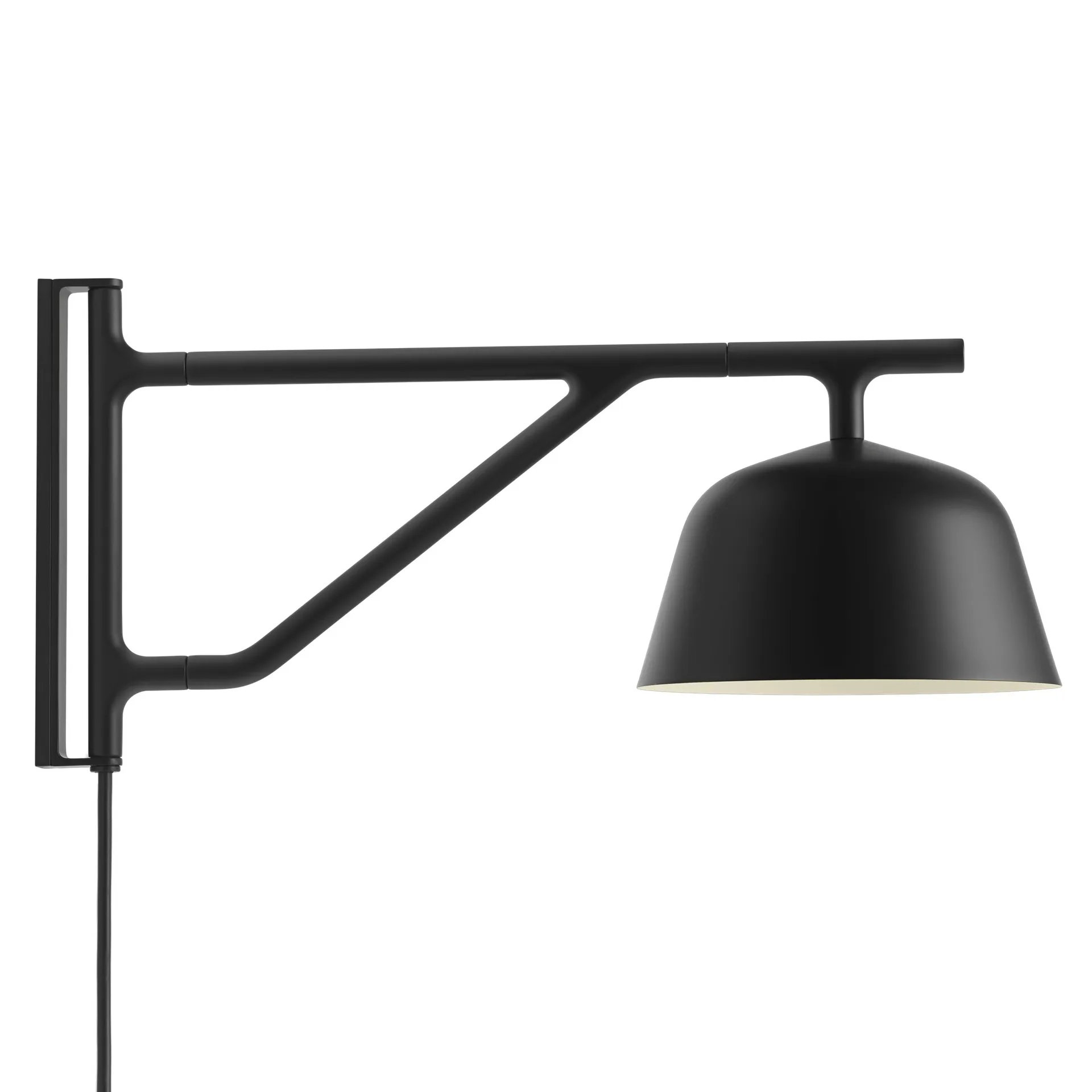 Lampe murale Ambit, noir Muuto