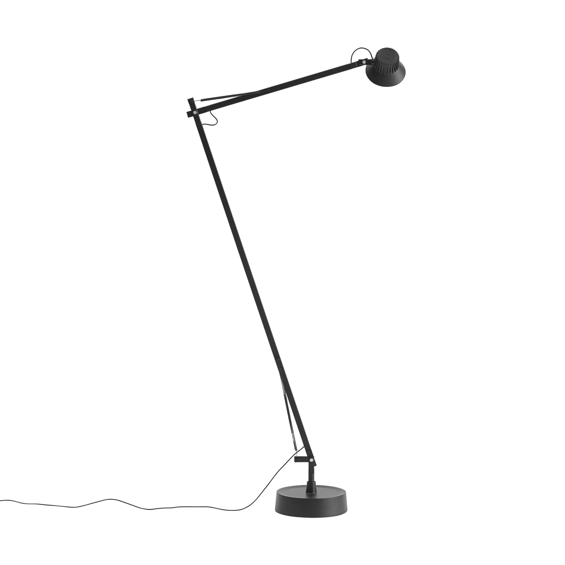 Lampe sur pied Dedicate, Noir, 112 cm Muuto