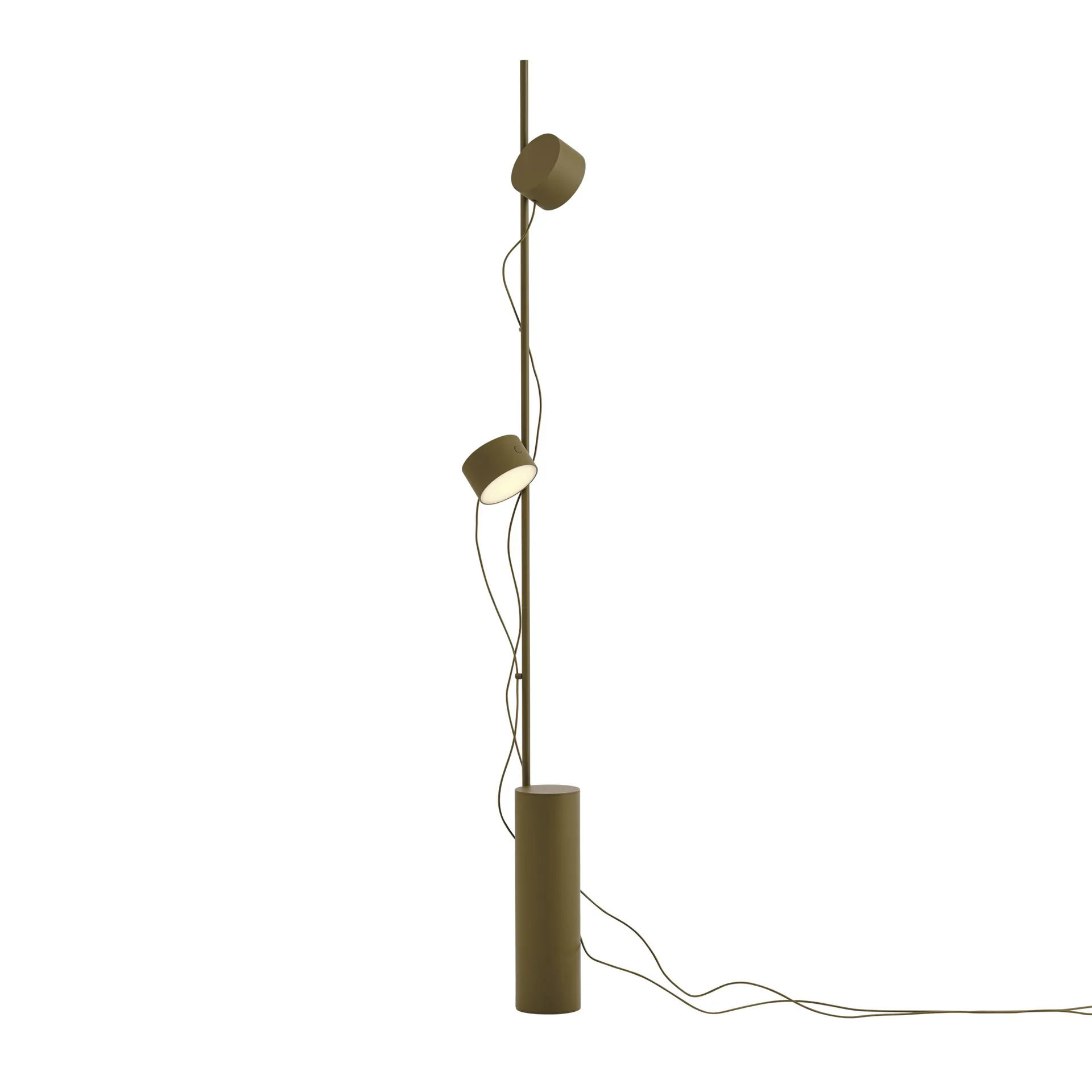 Lampe sur pied Post, Brown-green Muuto