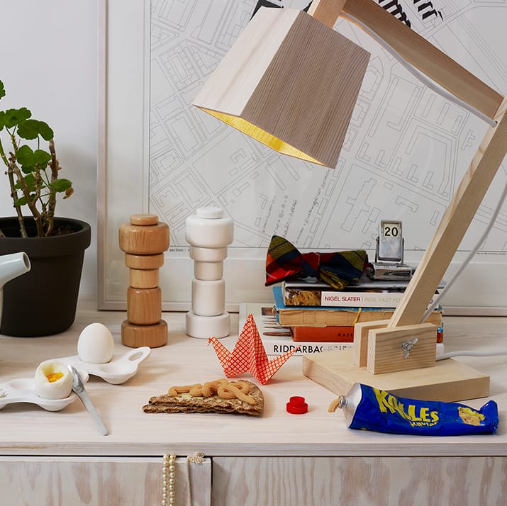 Lampe Wood - câble blanc - Muuto