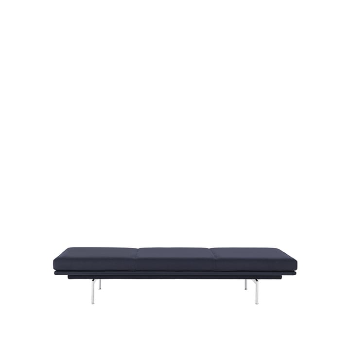 Lit de repos Outline - Vidar 554-Aluminium - Muuto