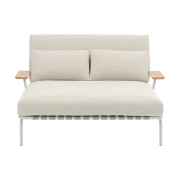Lit de repos Settle - Laze 1-grey, avec accoudoirs - Muuto