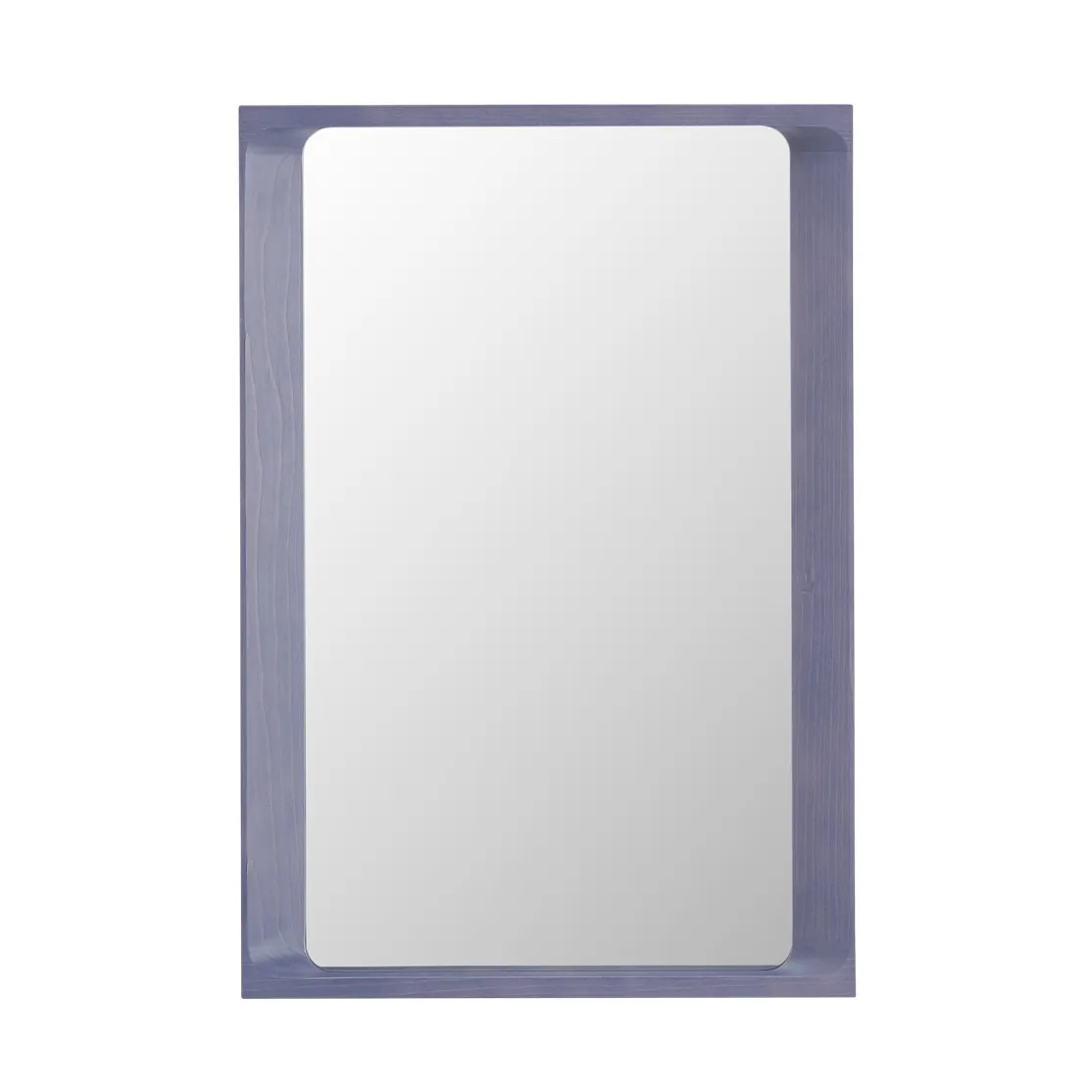 Miroir Arced 80x55 cm, Light lilac Muuto