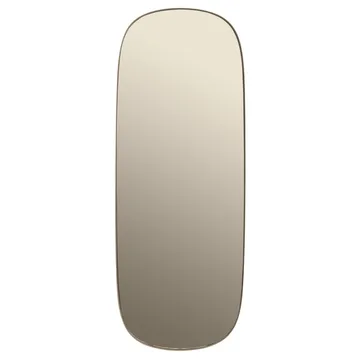 Miroir Framed grand - Taupe-taupe, 118x44,5 - Muuto