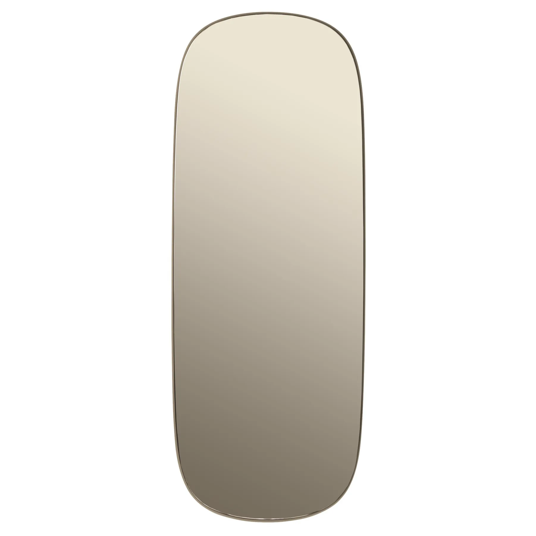 Miroir Framed grand, Taupe-taupe Muuto