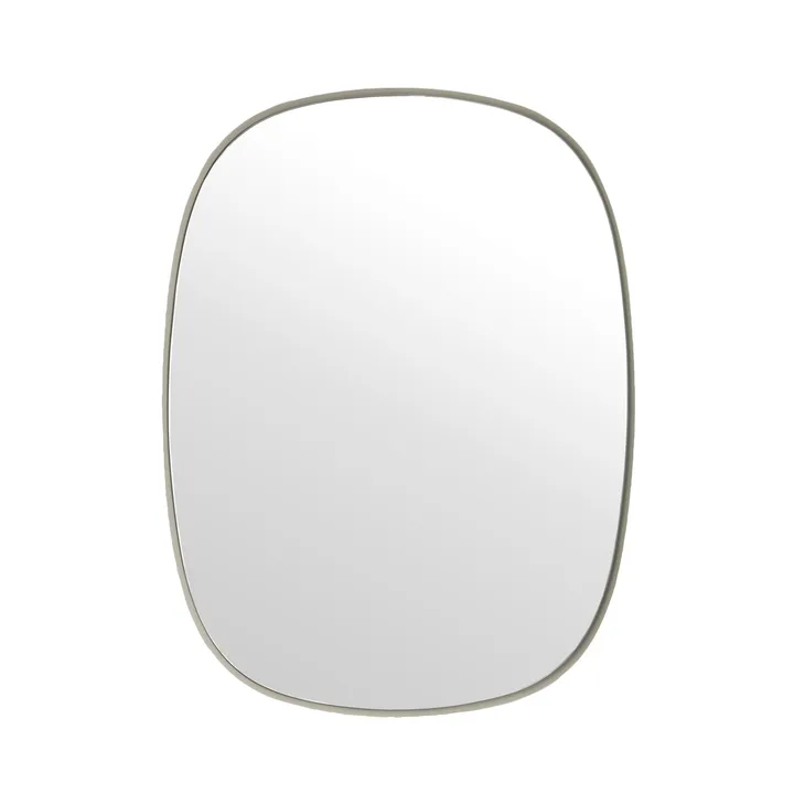 Miroir Framed - gris, 59x44 cm - Muuto