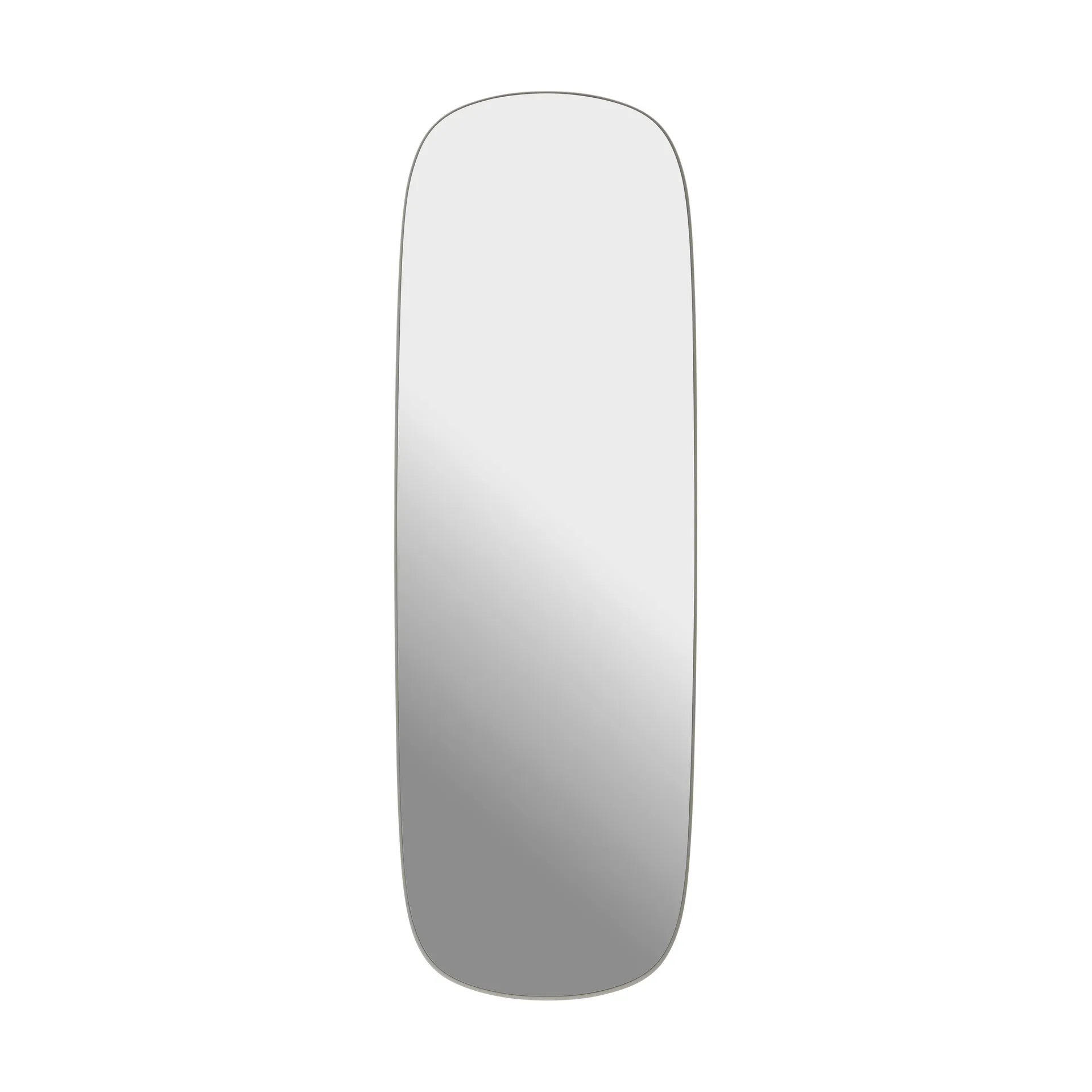 Miroir Framed, Gris-transparent, 150x50 cm Muuto