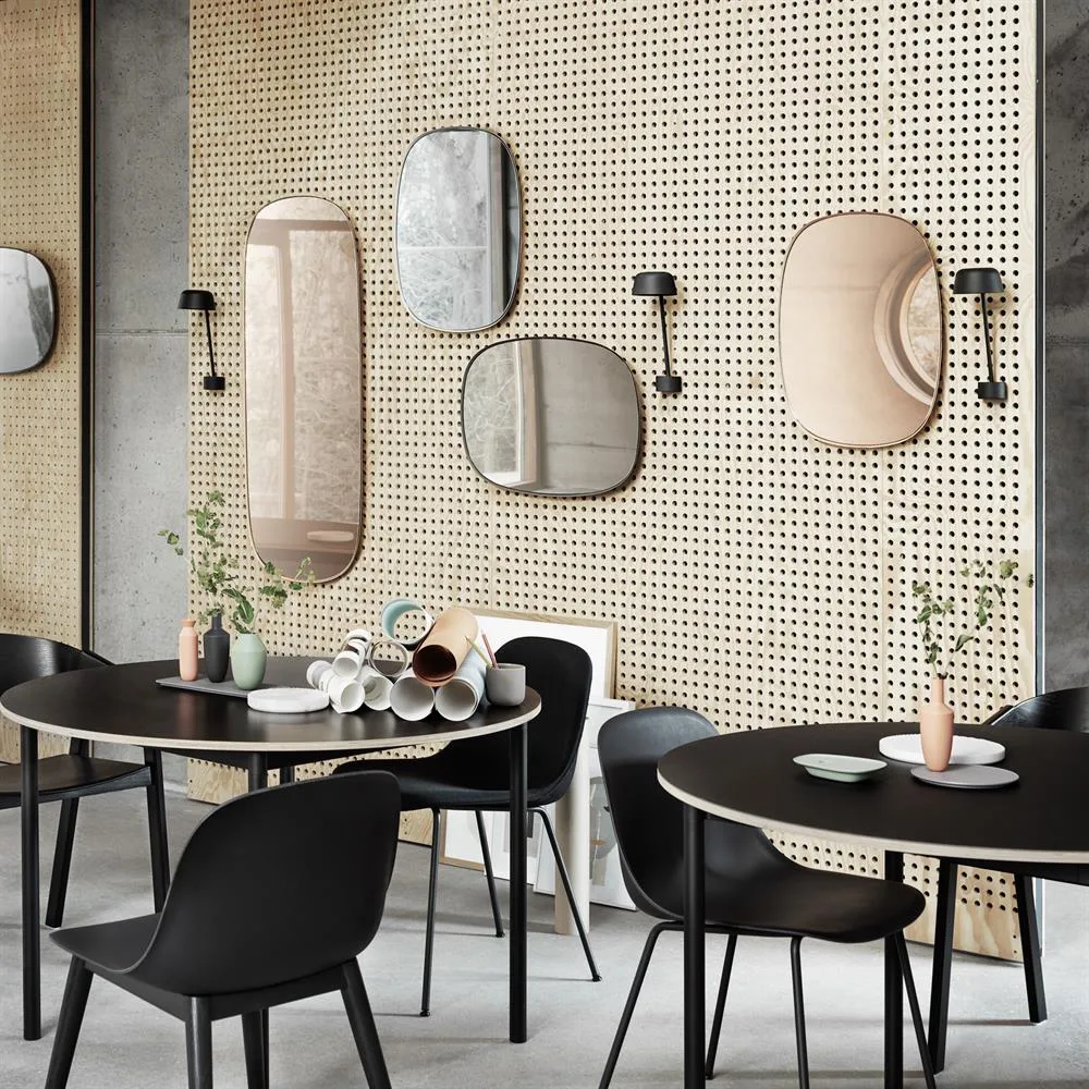 Miroir Framed petit, gris Muuto