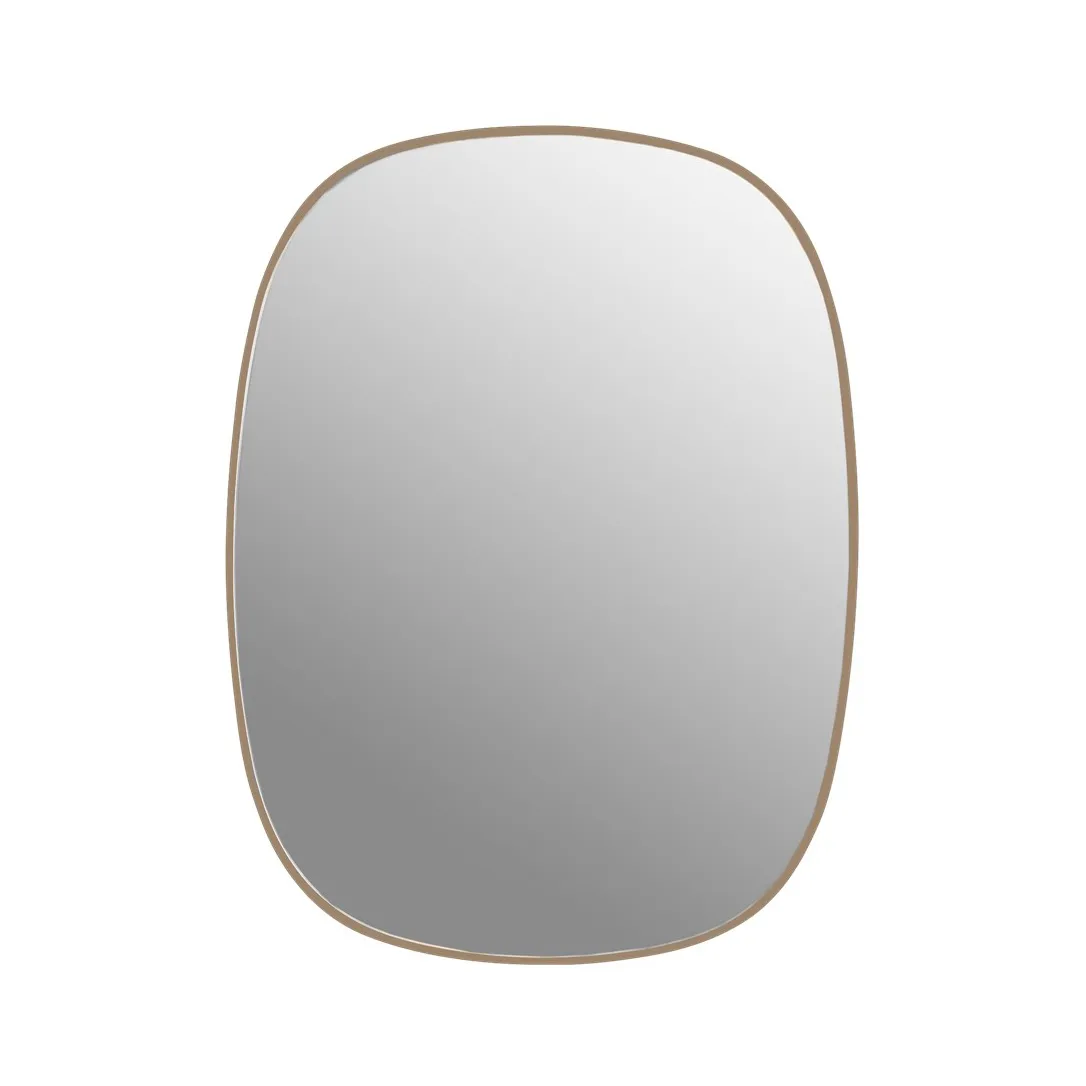 Miroir Framed petit, Rose-clear Muuto