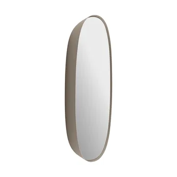 Miroir Framed - Taupe-transparent, 40x40 cm - Muuto