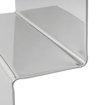 Miroir mural Pleat - Acier poli, 227x57 cm - Muuto