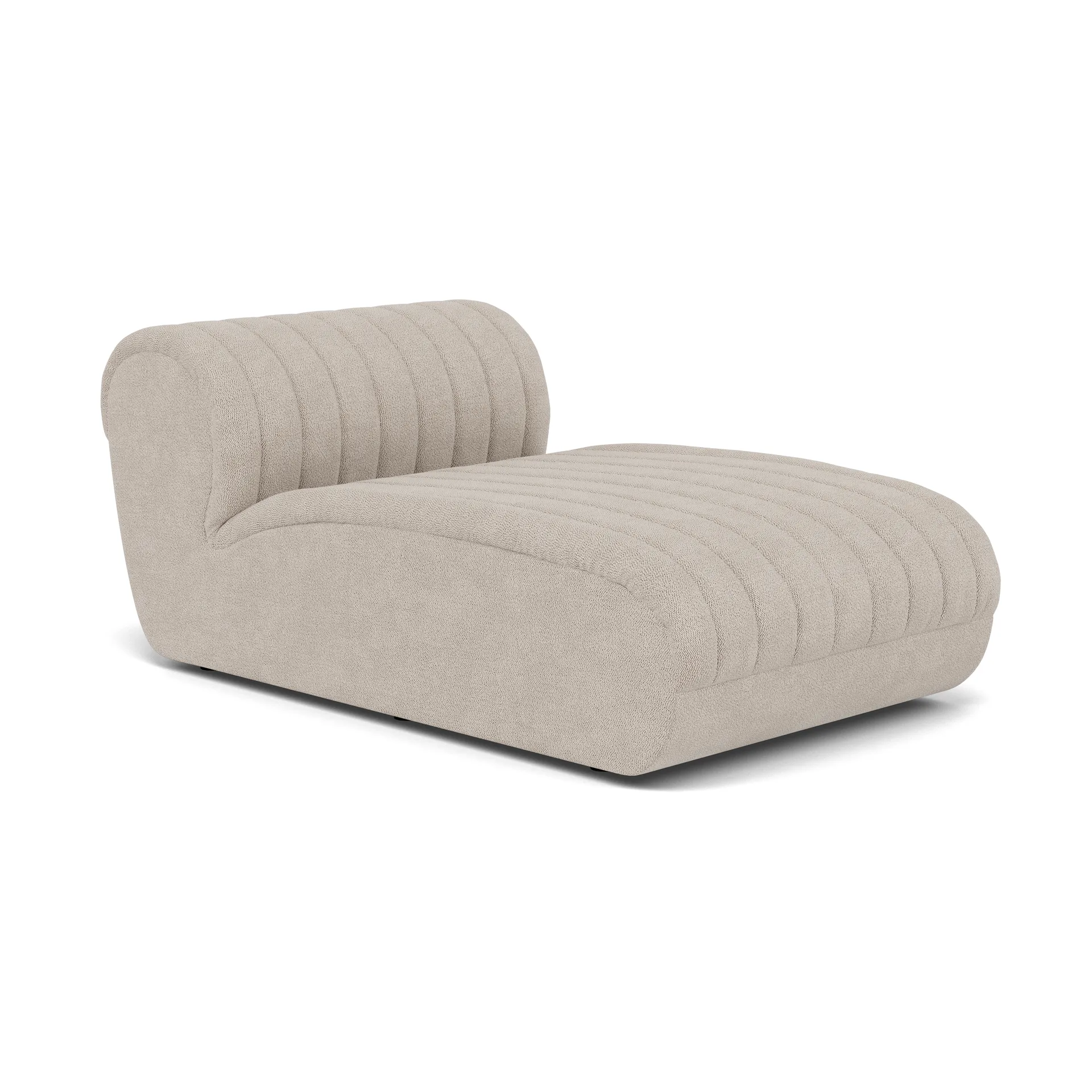 Muuto Module de canapé Coltre Chaise lounge module, turf-sand