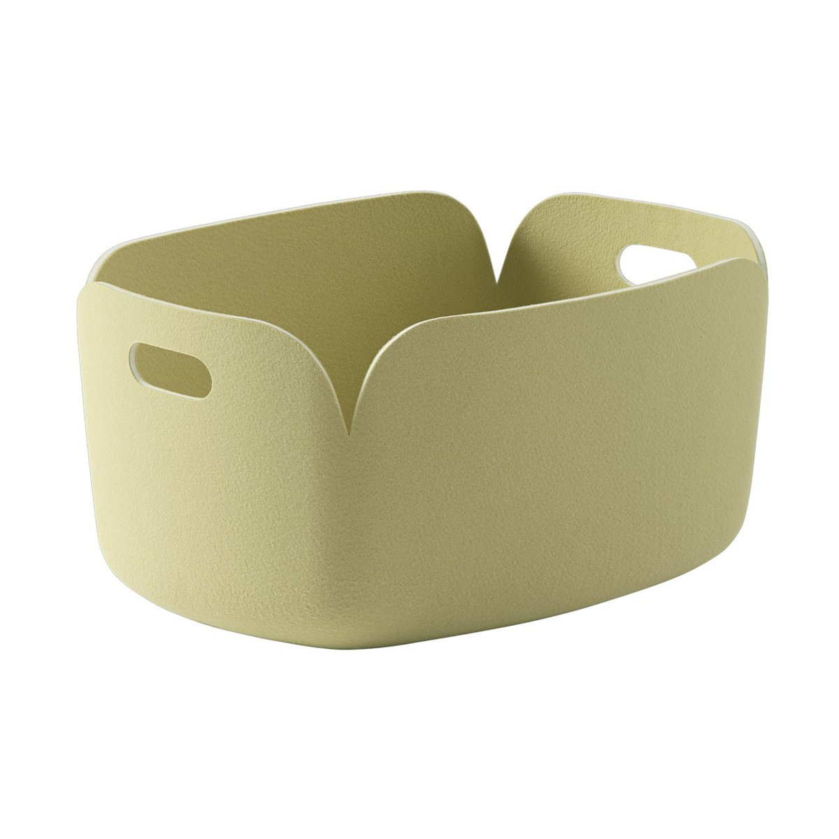 Muuto Panier de rangement Restore Beige-Green | Design Scandinave | Paniers de rangement | Vert