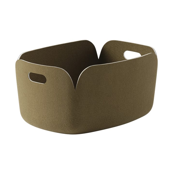 Panier de rangement Restore - Brown Green - Muuto