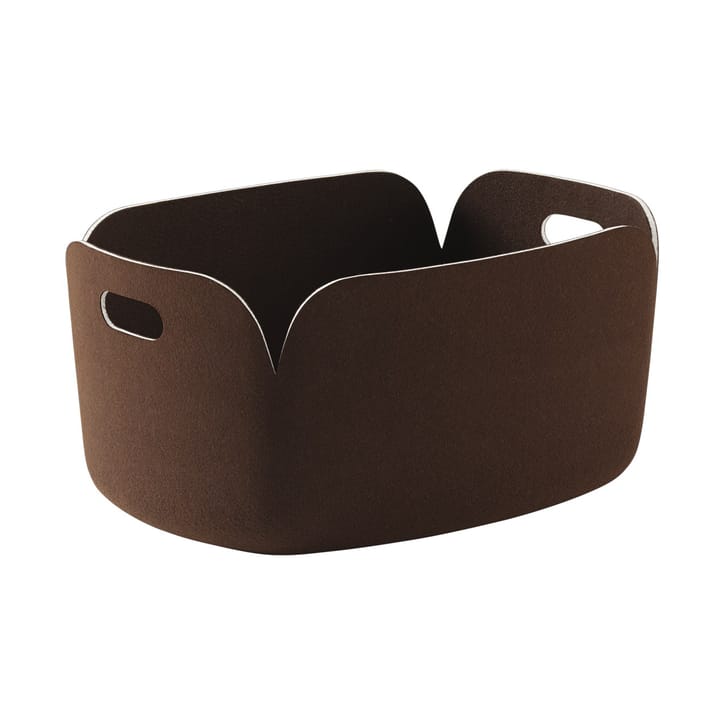 Panier de rangement Restore - Dark Brown - Muuto