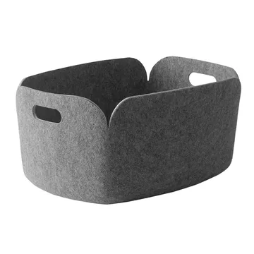 Panier de rangement Restore - gris clair - Muuto