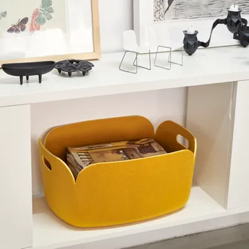 Panier de rangement Restore - jaune - Muuto