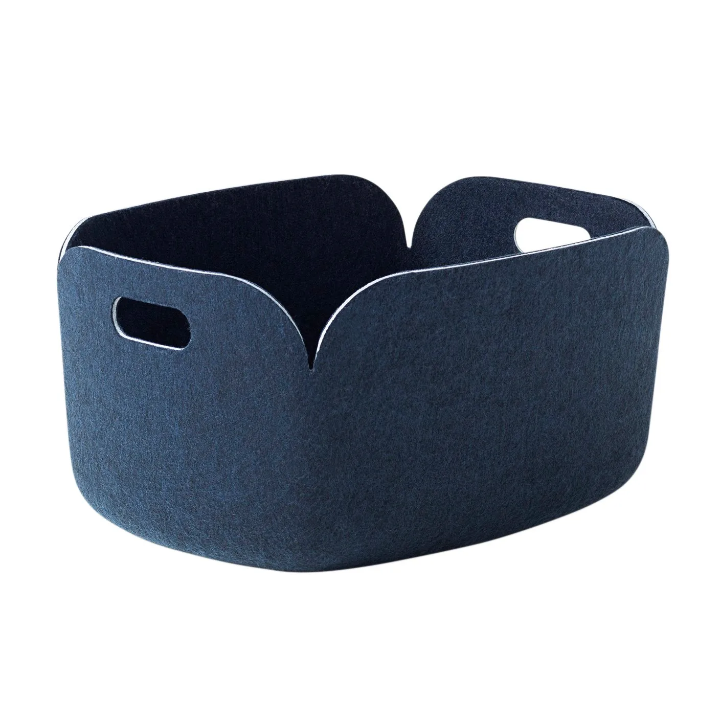 Panier de rangement Restore, midnight blue (bleu) Muuto
