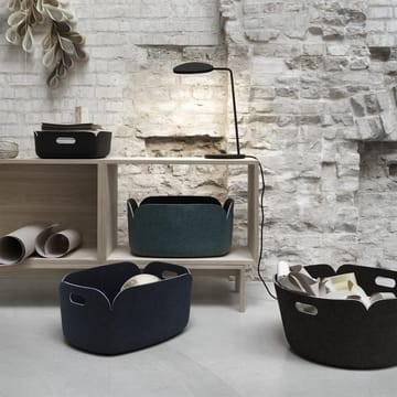 Panier de rangement Restore - midnight blue (bleu) - Muuto