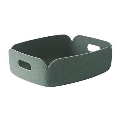 Panier de rangement Restore, petit - dusty green (vert clair) - Muuto