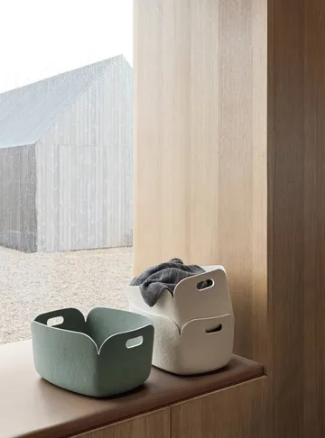 Panier de rangement Restore - sable - Muuto