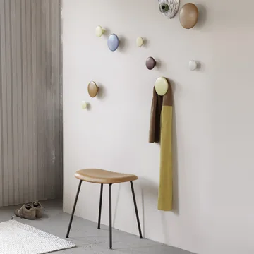 Patère The Dots, blanc - mini - Muuto