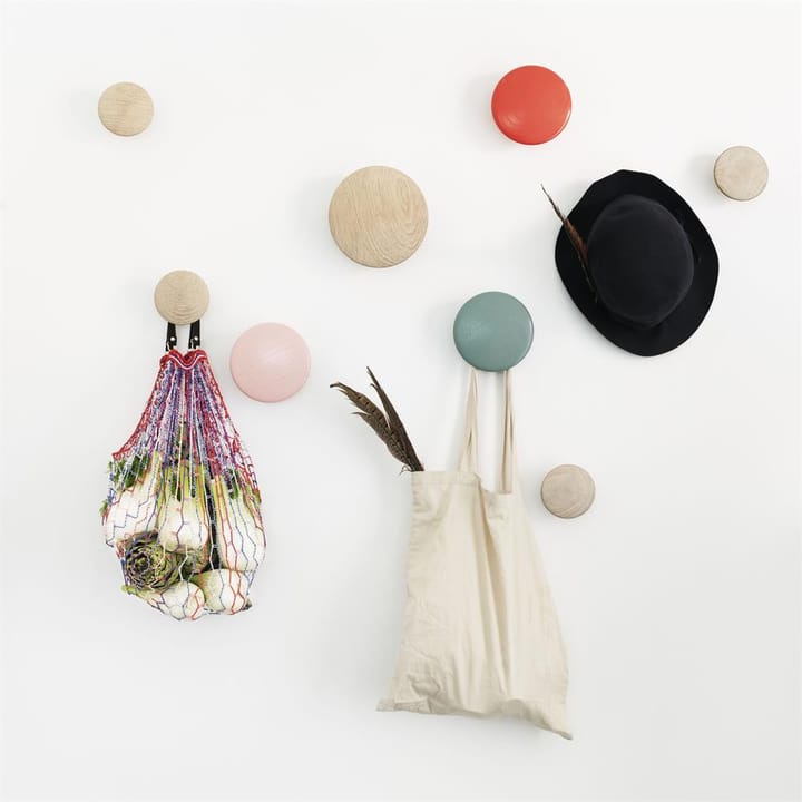 Patère The Dots chêne, grand chêne Muuto