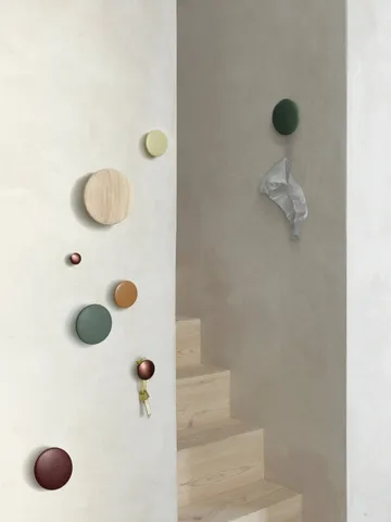 Patère The Dots chêne - moyen chêne - Muuto